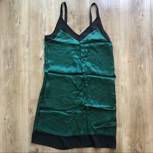 TOPSHOP Silk slip-dress